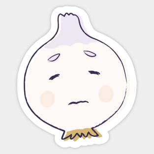 Frieren as an onion Sticker